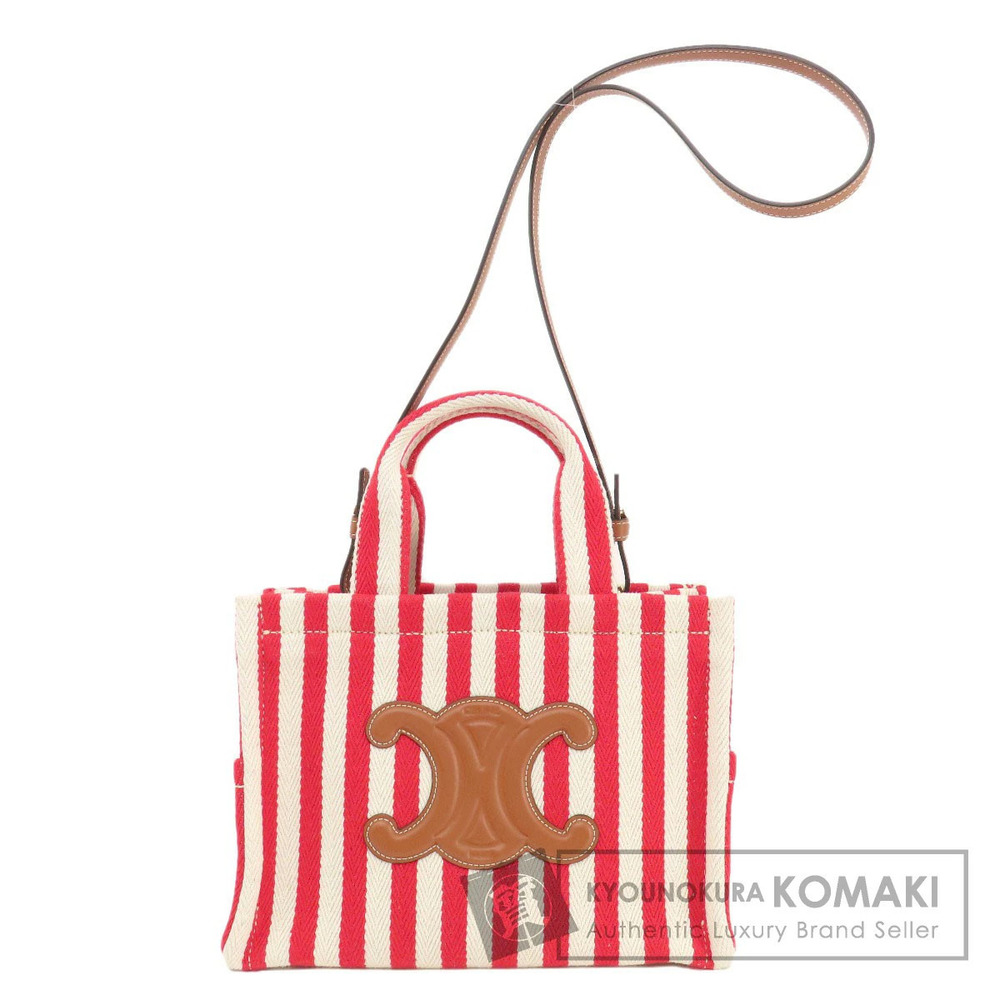 Celine Cabas Thais Handbag Canvas